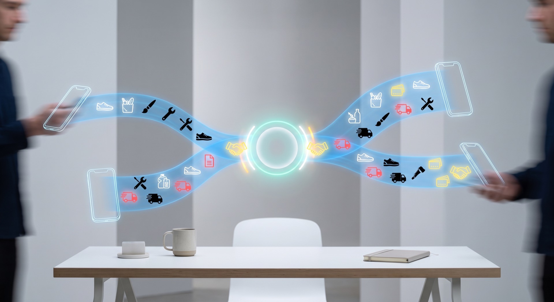 Mise en relation entre vendeurs, prestataires et clients via les plateformes Bazarai